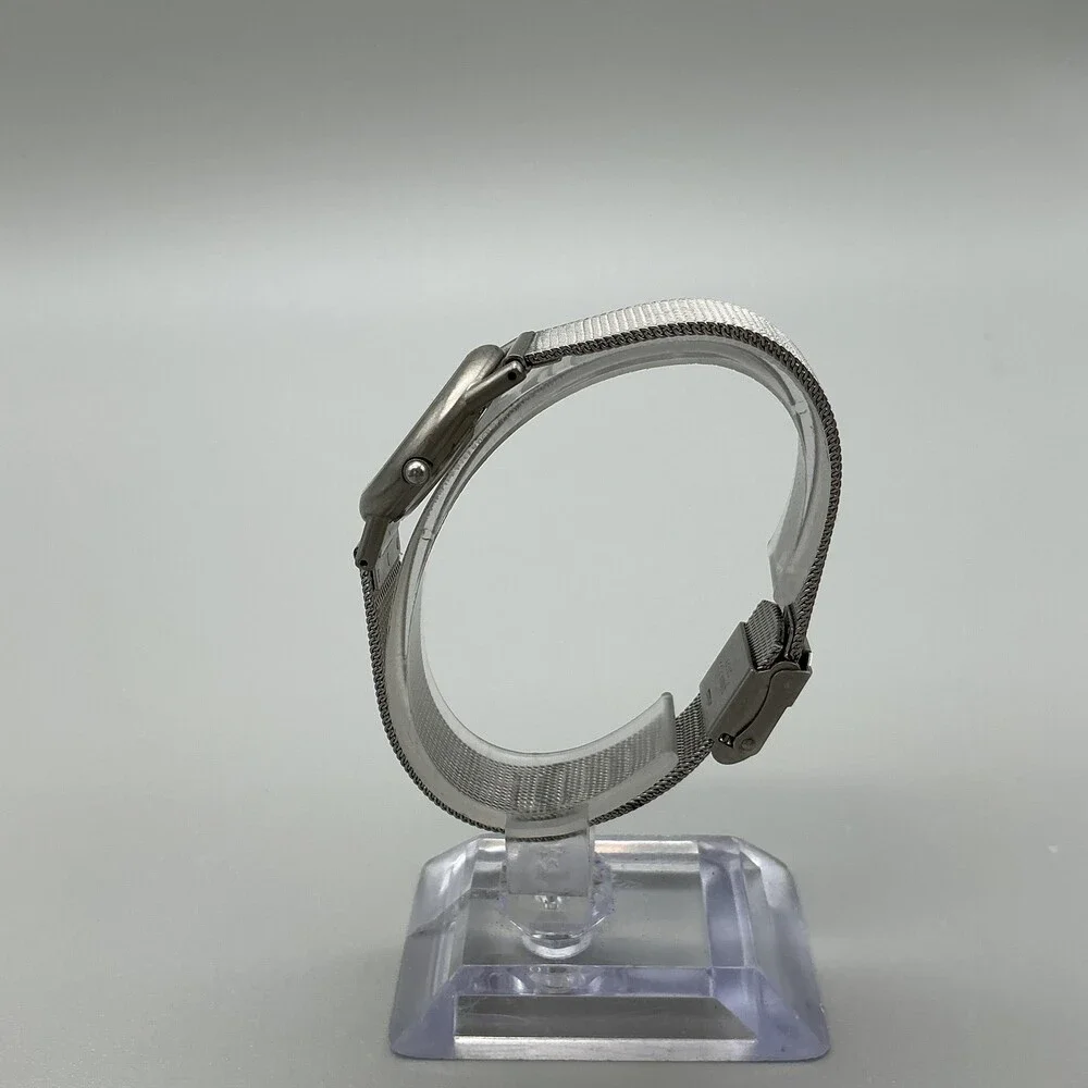 Skagen P85SN Womens Watch 24mm Blue Dial Silver Tone Denmark New Battery